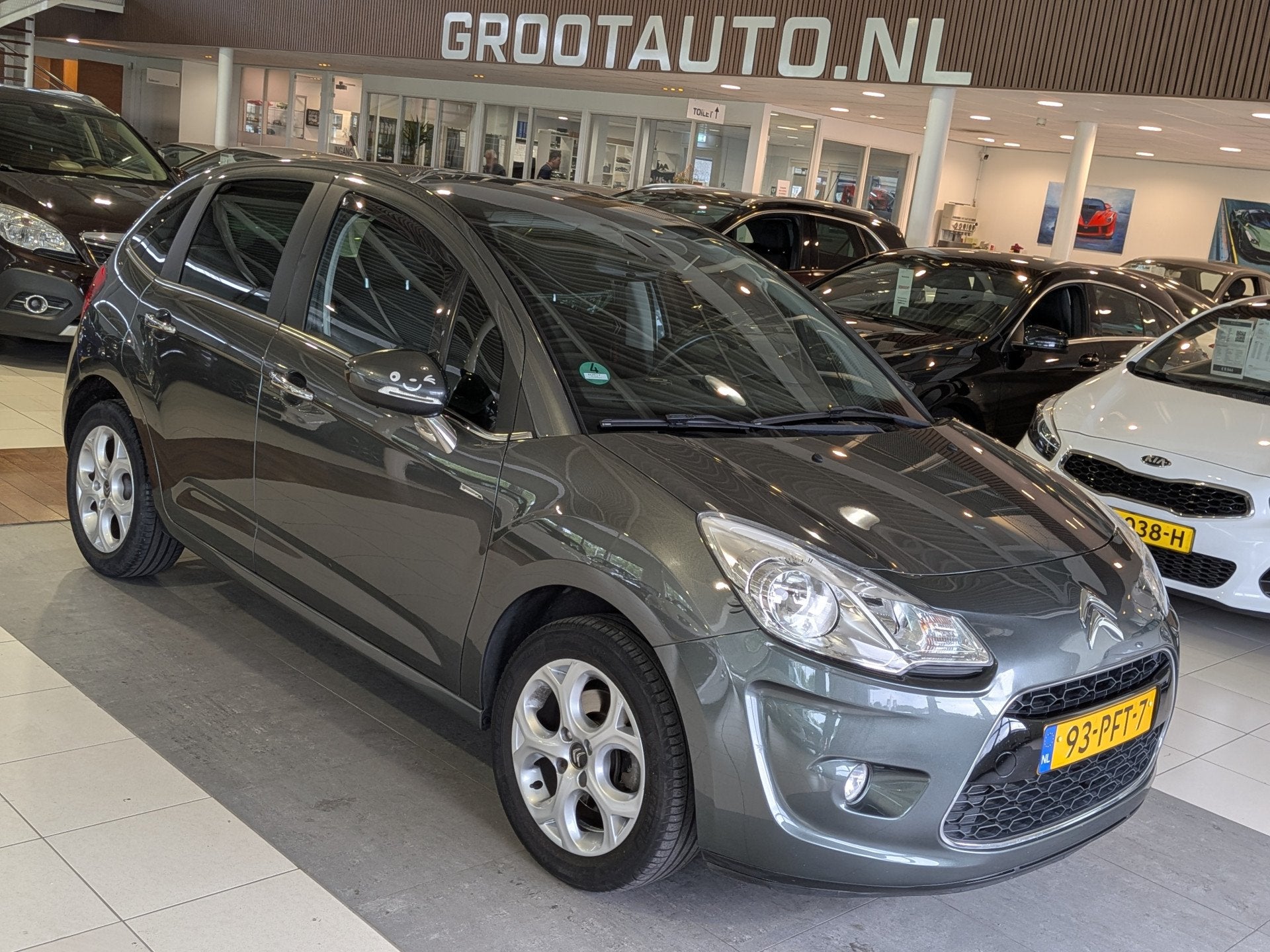 Citroën C3 1.6 VTi Exclusive Automaat Airco, Cruise Control, Auto's, Euro 5, Stof, Gebruikt, 4 cilinders