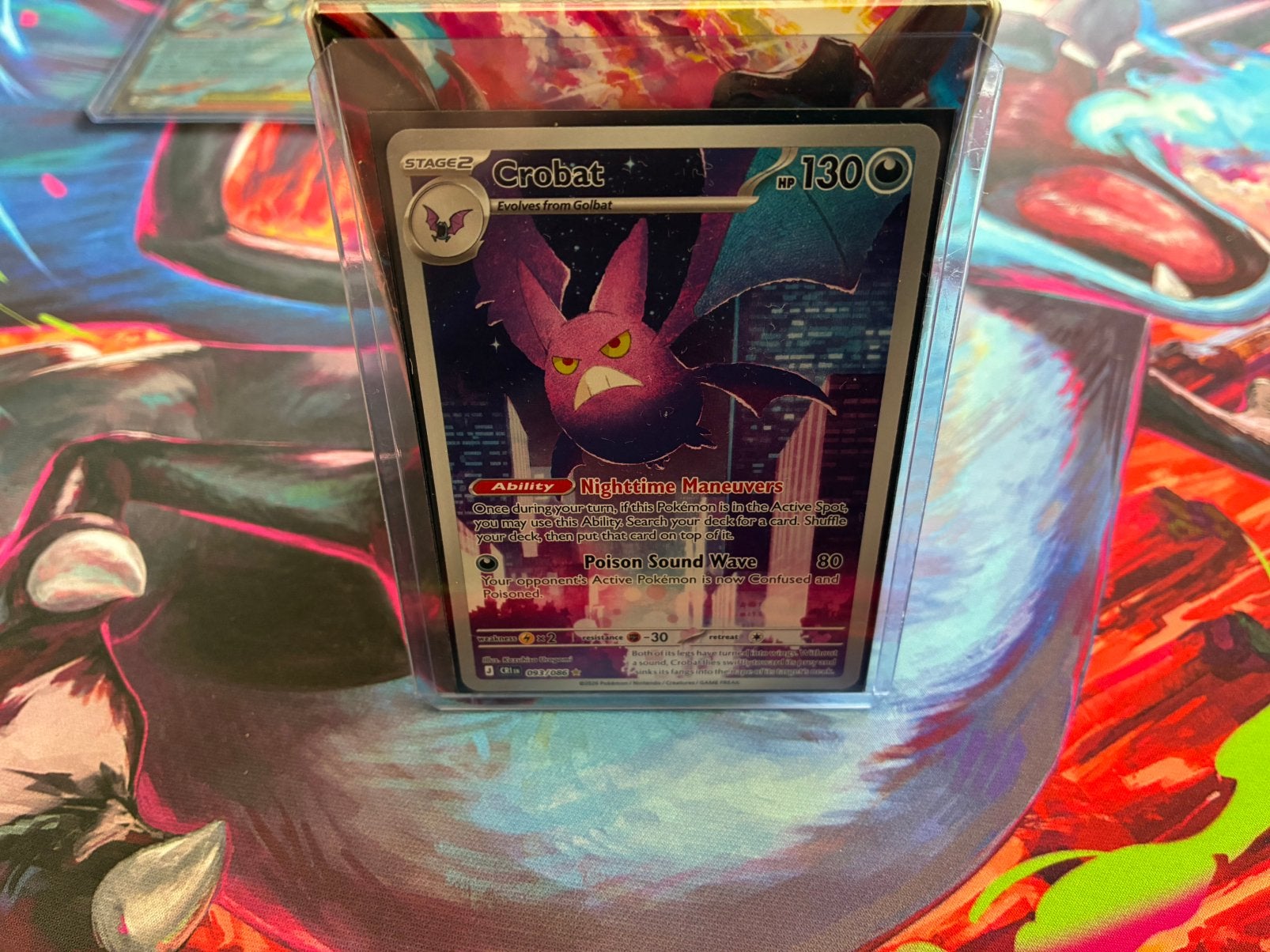 Crobat 093/086, Hobby en Vrije tijd, Verzamelkaartspellen | Pokémon, Ophalen of Verzenden, Nieuw