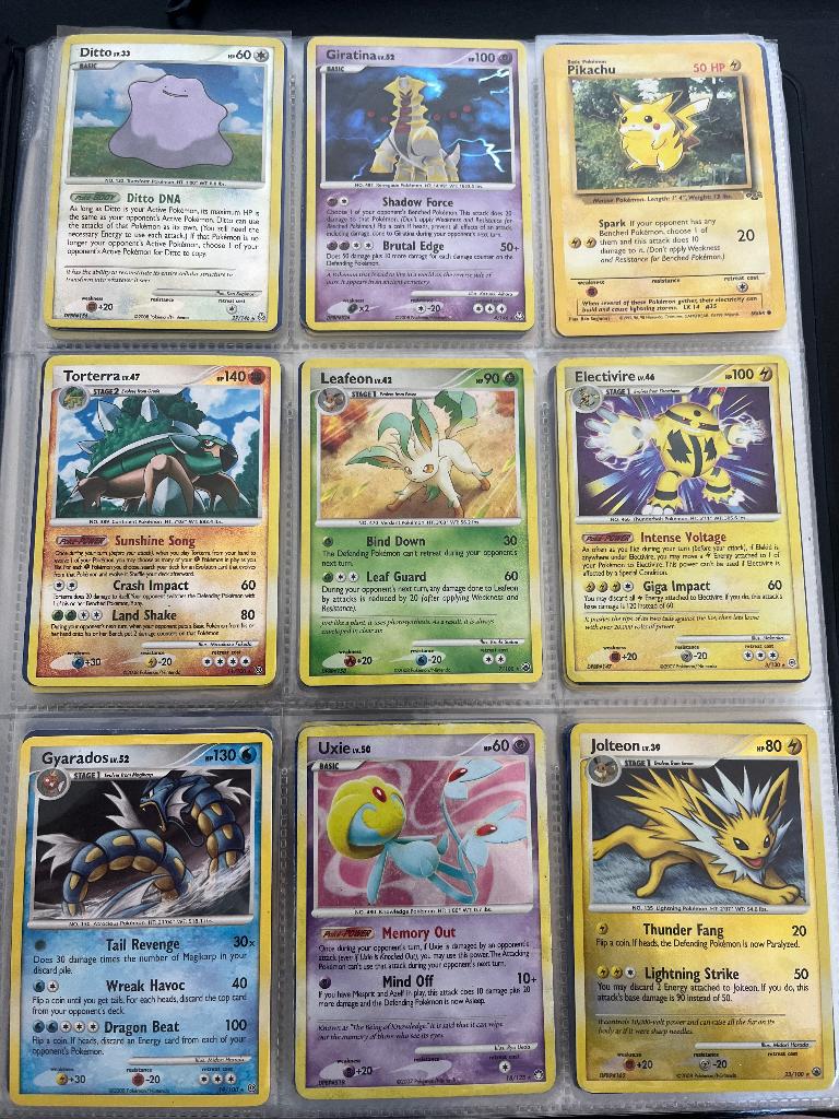 Oude pokemon kaarten, Ophalen of Verzenden, Zo goed als nieuw, Meerdere kaarten, Foil