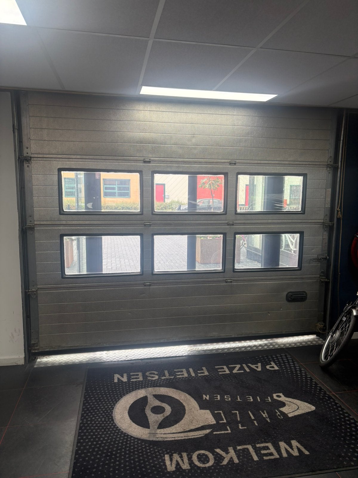 Roldeur, Overheaddeur. Garagedeur 315 breed, Doe-het-zelf en Verbouw, Ophalen, Gebruikt, Garagedeur, Metaal