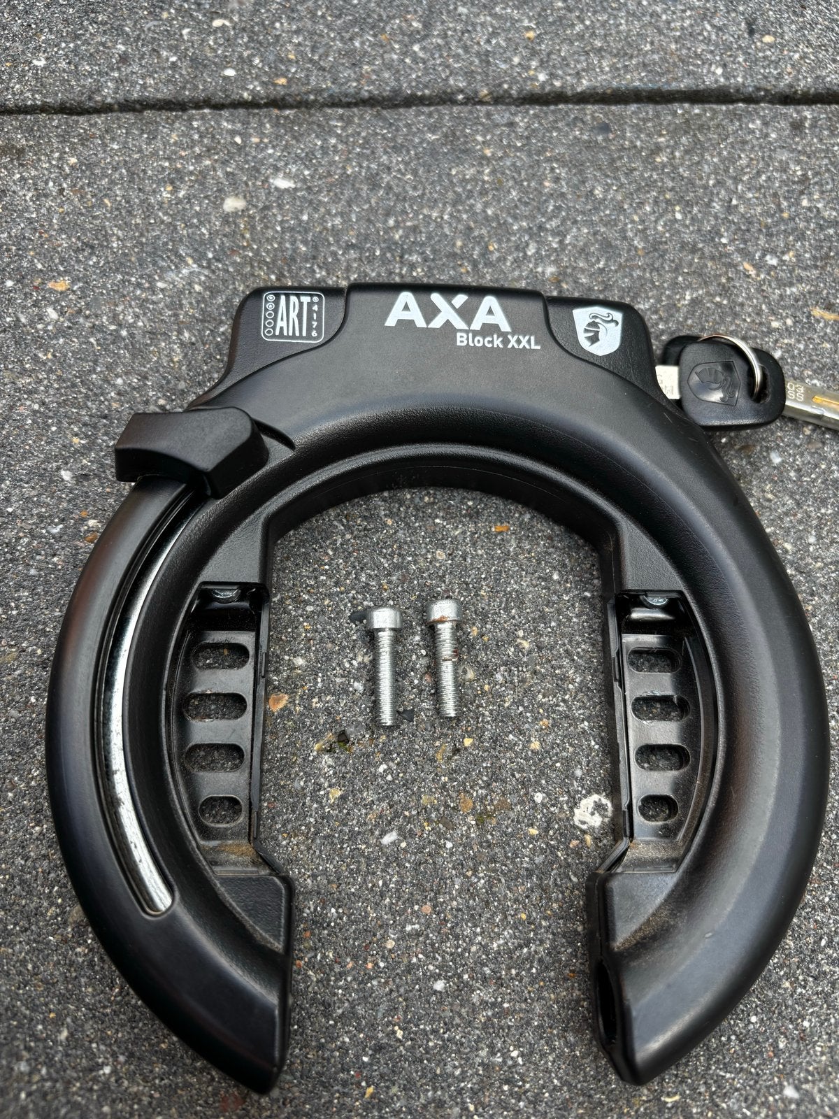 AXA Block XXL Ringslot ART 2-sterren, Ophalen, Gebruikt, Ringslot