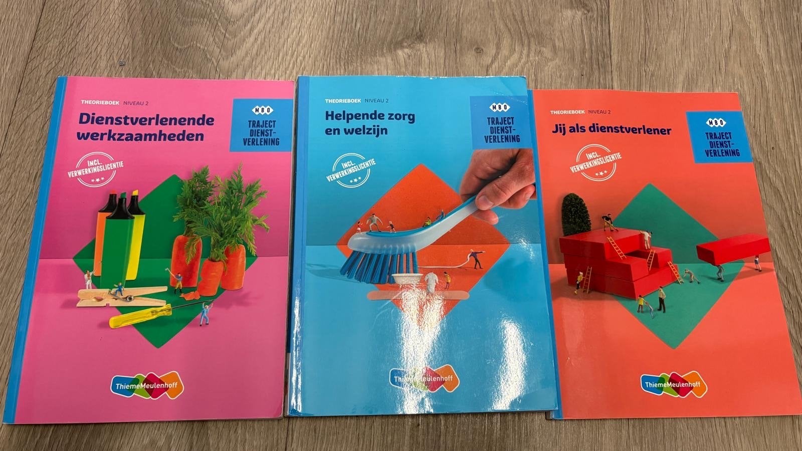 ThiemeMeulenhoff Traject Dienstverlening MBO boeken, Boeken, Ophalen of Verzenden, Gamma, Zo goed als nieuw, MBO