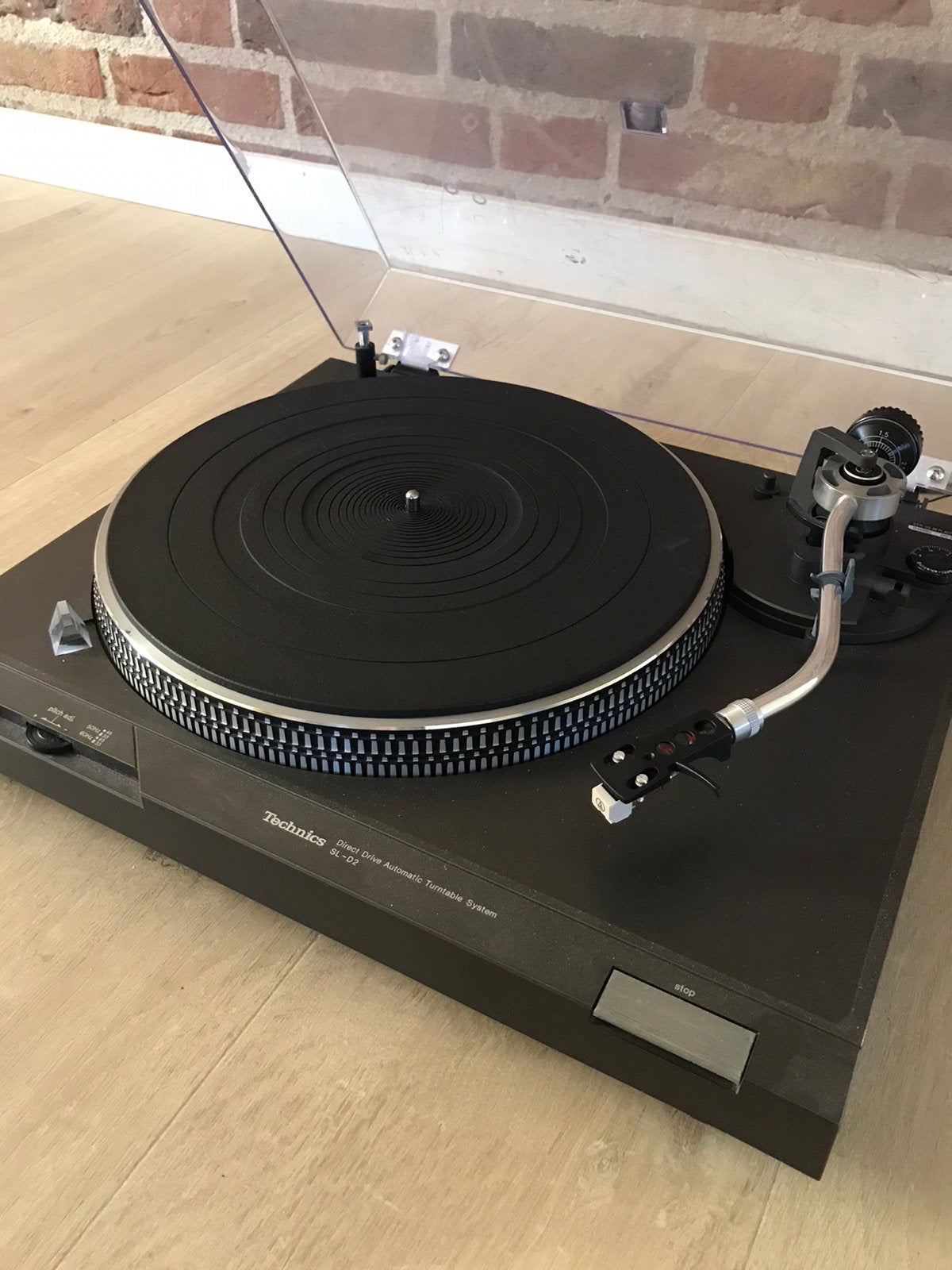 Technics SL D2 platenspeler, Pitch-regelaar, Ophalen of Verzenden, Zo goed als nieuw, Platenspeler