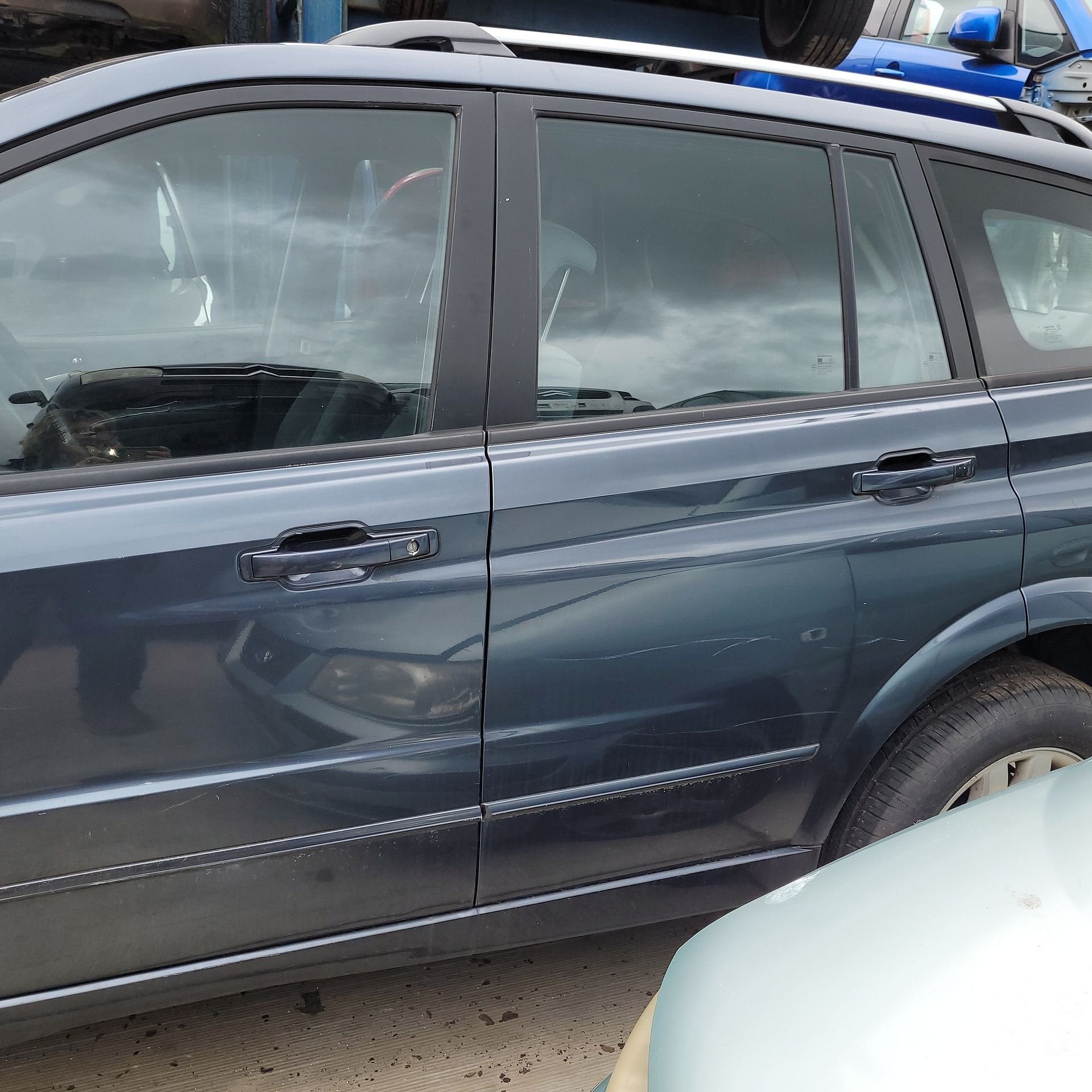 4778 ssangyong kyron deur bumper zijpaneel achterklep motork, Ophalen, Gebruikt, -, -