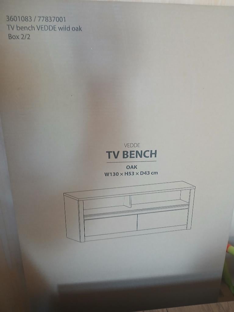 Tv meubel, Huis en Inrichting, Kasten | Televisiemeubels, Ophalen, 100 tot 150 cm, Nieuw, Minder dan 100 cm