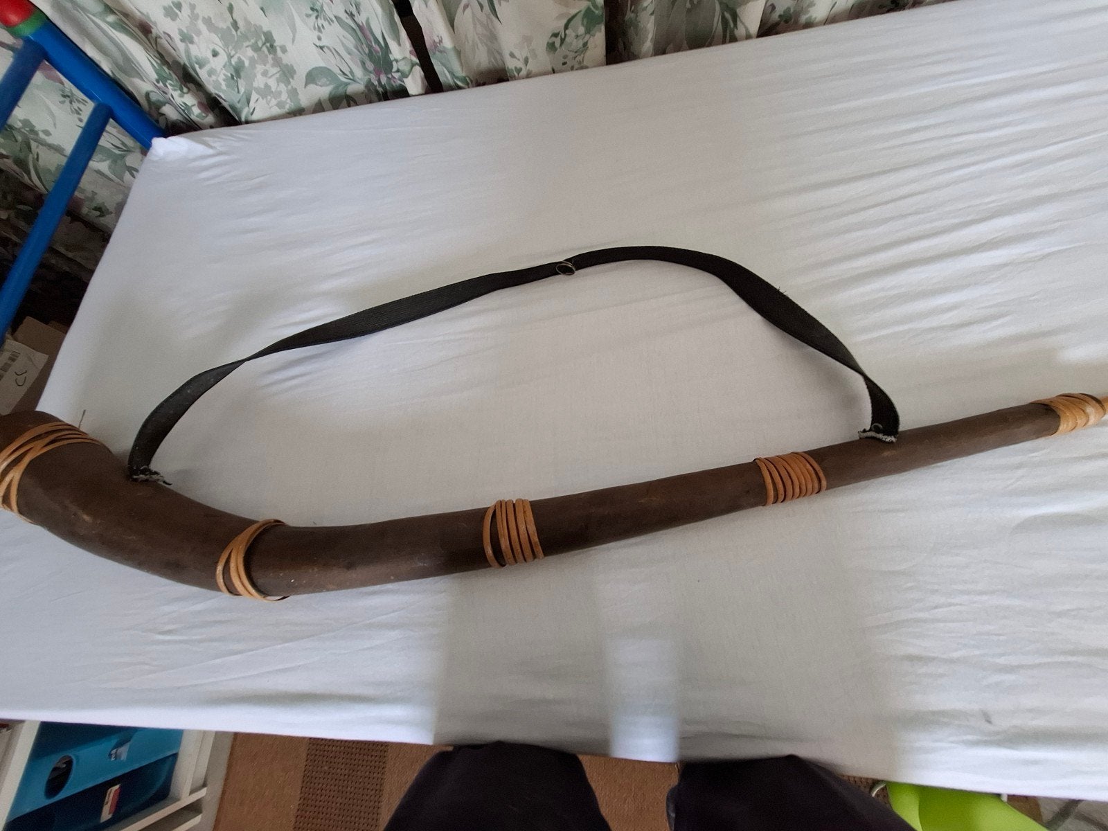 Midwinterhoorn - 124 cm, Muziek en Instrumenten, Blaasinstrumenten | Hoorns, Ophalen, Gebruikt
