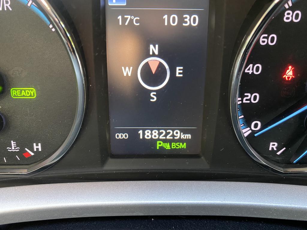 Toyota RAV4 2.5 Hybrid AWD Executive Navi Fullmap/Achteruitr, Automaat, Gebruikt, 1650 kg, Leder