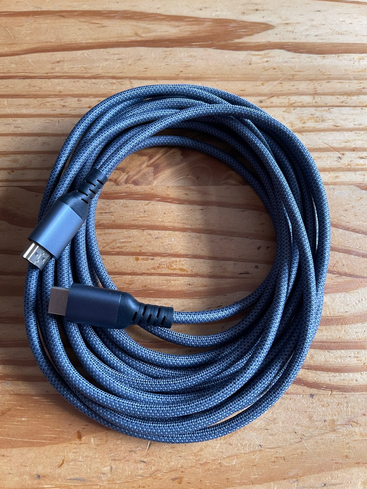 Gevlochten HDMI 2.1 kabel - 7 meter, Ophalen of Verzenden, Nieuw, 5 tot 10 meter, HDMI-kabel