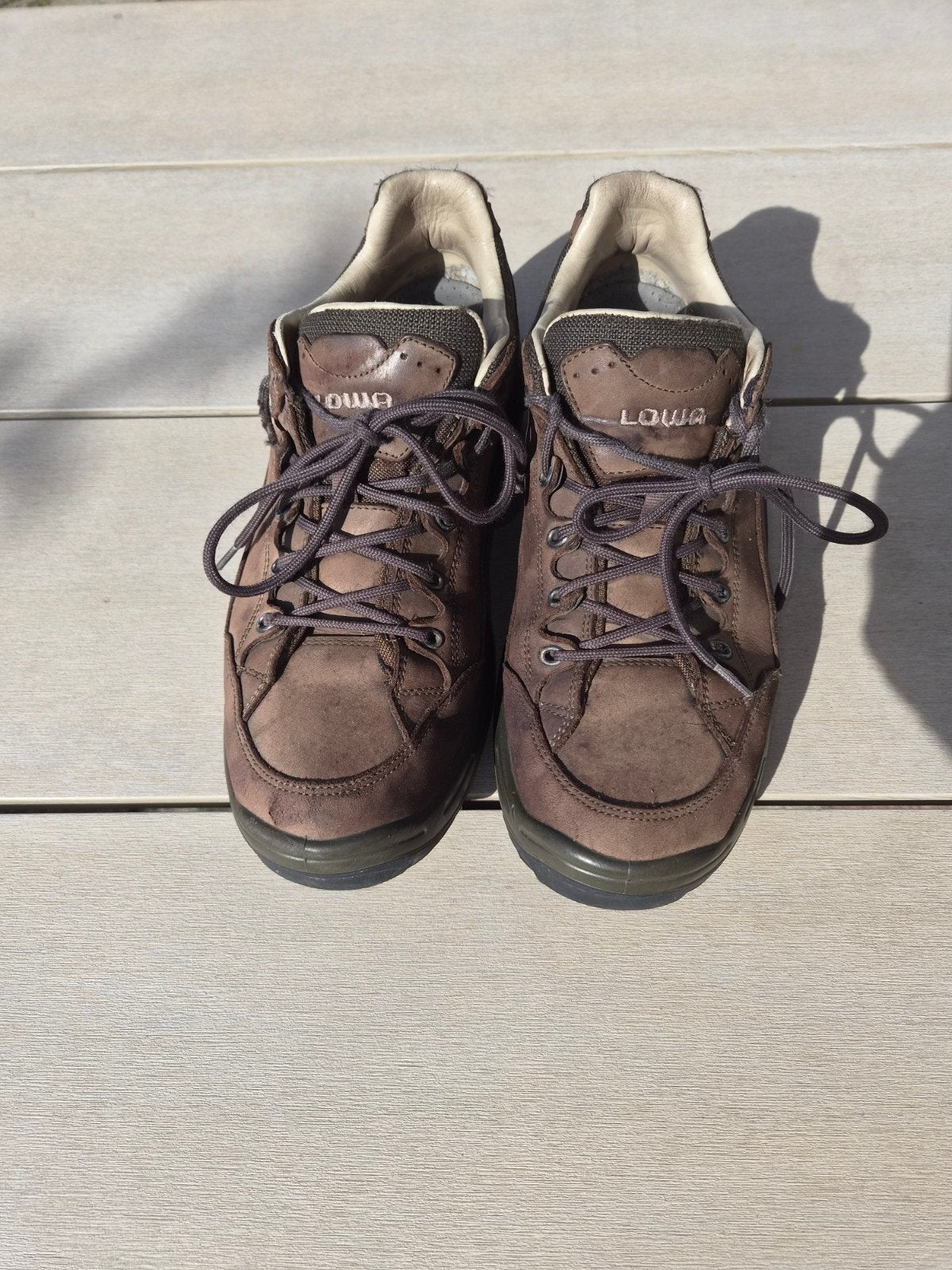 Lowa Renegade II LL LO wandelschoenen - Maat 46, Lowa, Bruin, Ophalen of Verzenden, Gedragen