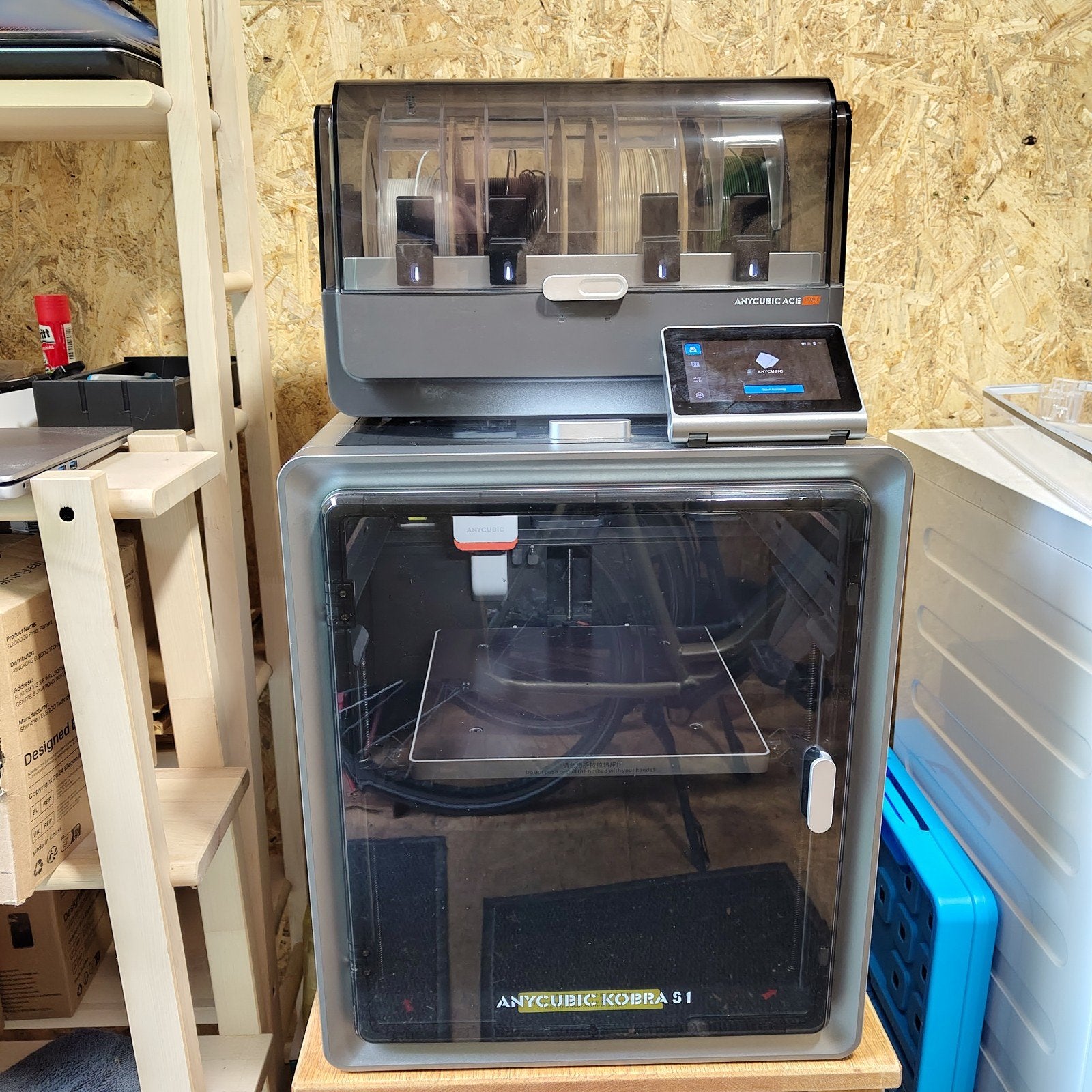 Anycubic Kobra S1 Combo | <1 jaar oud | Garantie | Extra's, Ophalen, Zo goed als nieuw