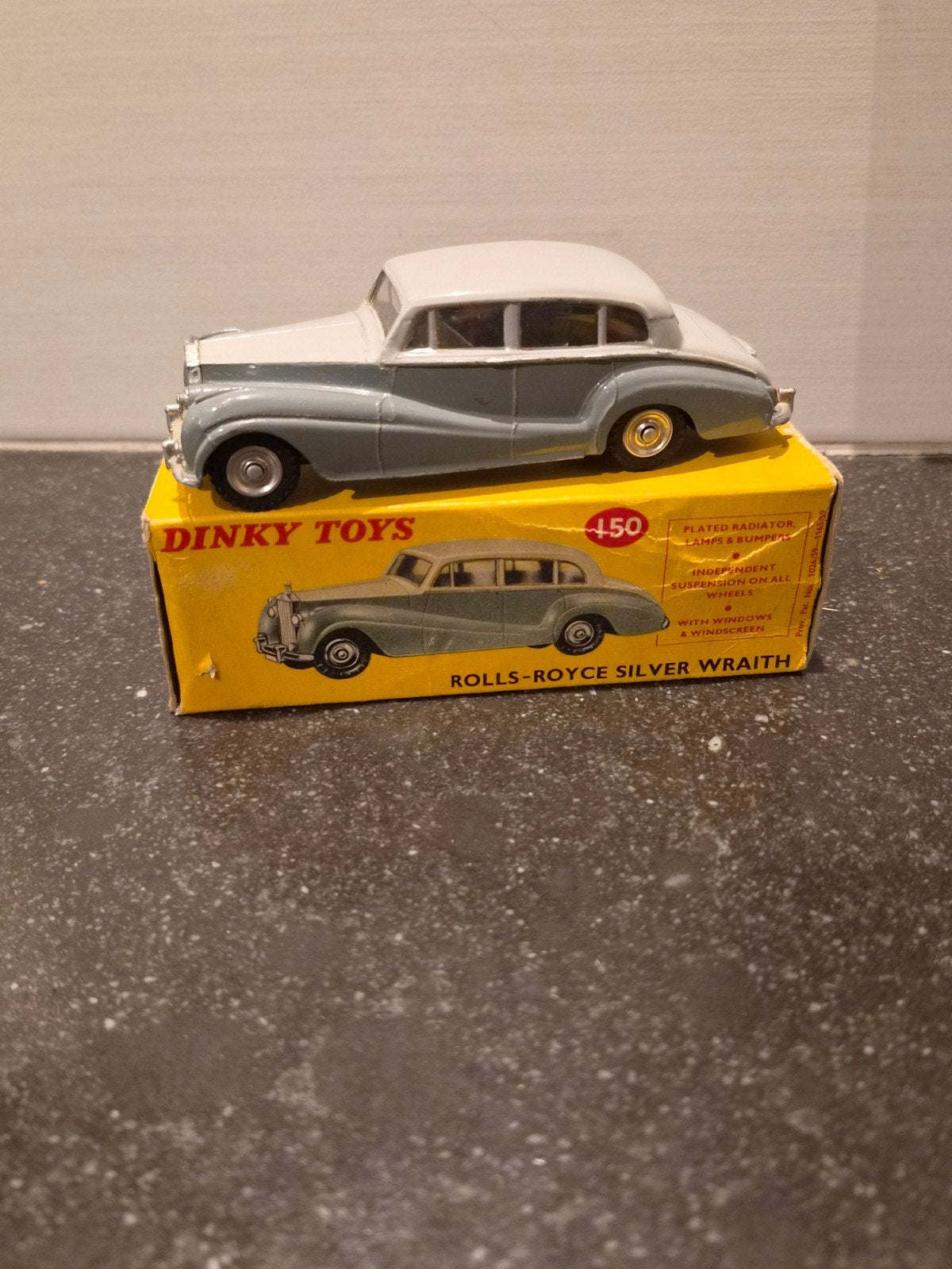 Dinky Toys Rolls-Royce Silver Wraith - Zo goed als nieuw, Ophalen of Verzenden, Zo goed als nieuw, Auto