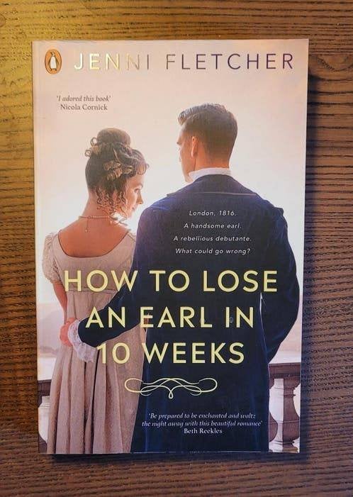 How to Lose an Earl in Ten Weeks door Jenni Fletcher, Boeken, Chicklit, Zo goed als nieuw, Ophalen of Verzenden