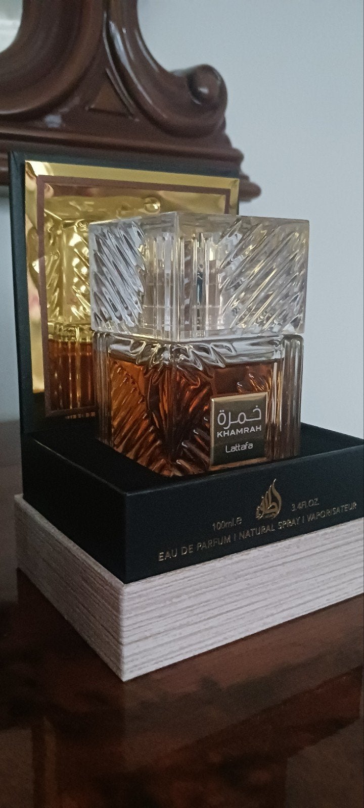 Lattafa Khamrah Eau de Parfum 100ml - Nieuw in doos, Ophalen, Nieuw
