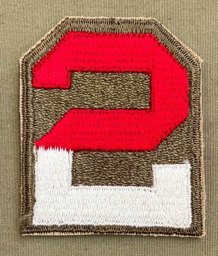 US WW2 Shoulder Patch - 2nd Army, Ophalen of Verzenden, Landmacht, Amerika, Embleem of Badge