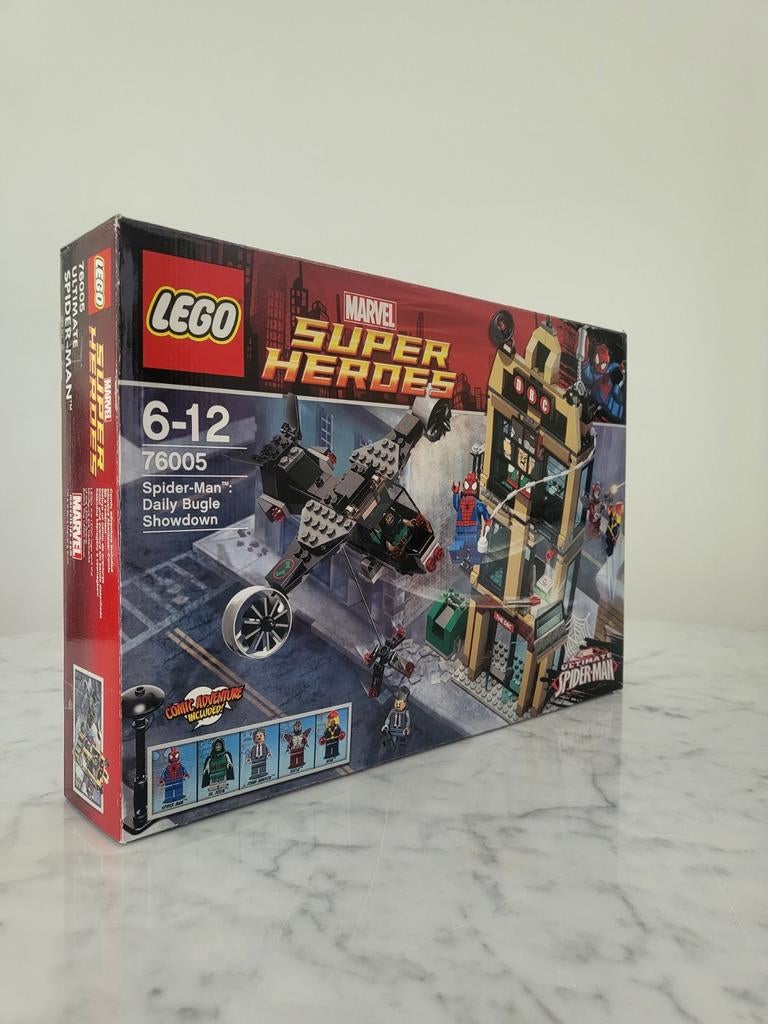 LEGO Marvel Super Heroes 76005 Daily Bugle Showdown, Marvel, Lego, Ophalen of Verzenden, Zo goed als nieuw