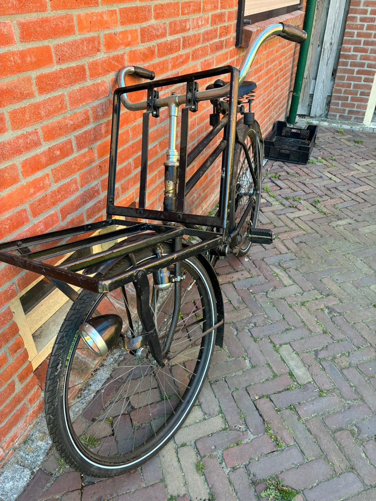 Oude DCR transportfiets, Fietsen en Brommers, Fietsen | Oldtimers, 51 tot 55 cm, Ophalen, Terugtraprem, Jaren '60 of nieuwer