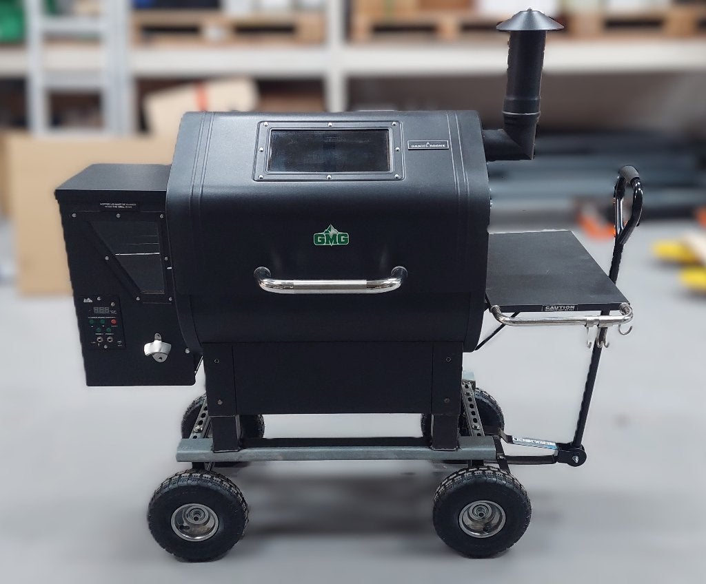 Green Mountain Grill Daniel Boone *UNIEK* pellet BBQ Smoker, Ophalen, Zo goed als nieuw, Green Mountain Grills, Met accessoires