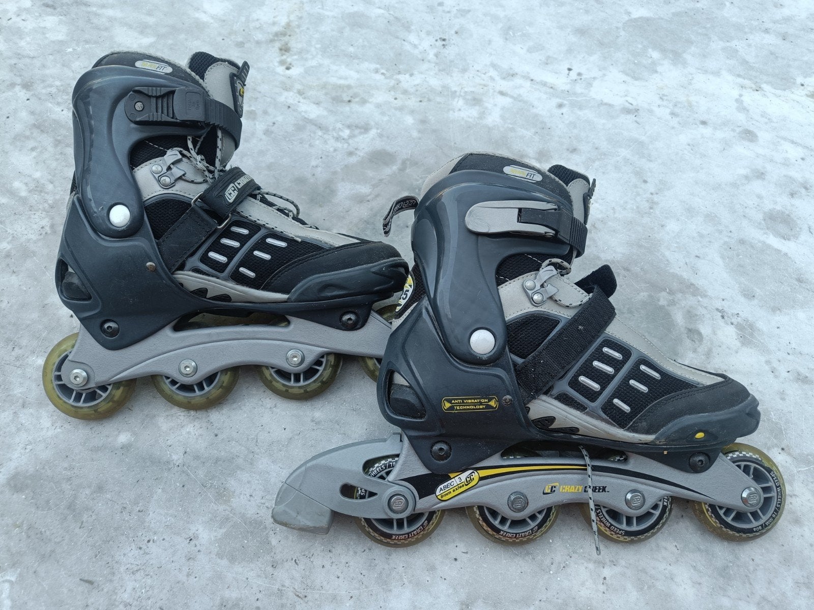 Crazy Creek Inline skates maat 42 - Kelder opruiming, Ophalen of Verzenden, Gebruikt