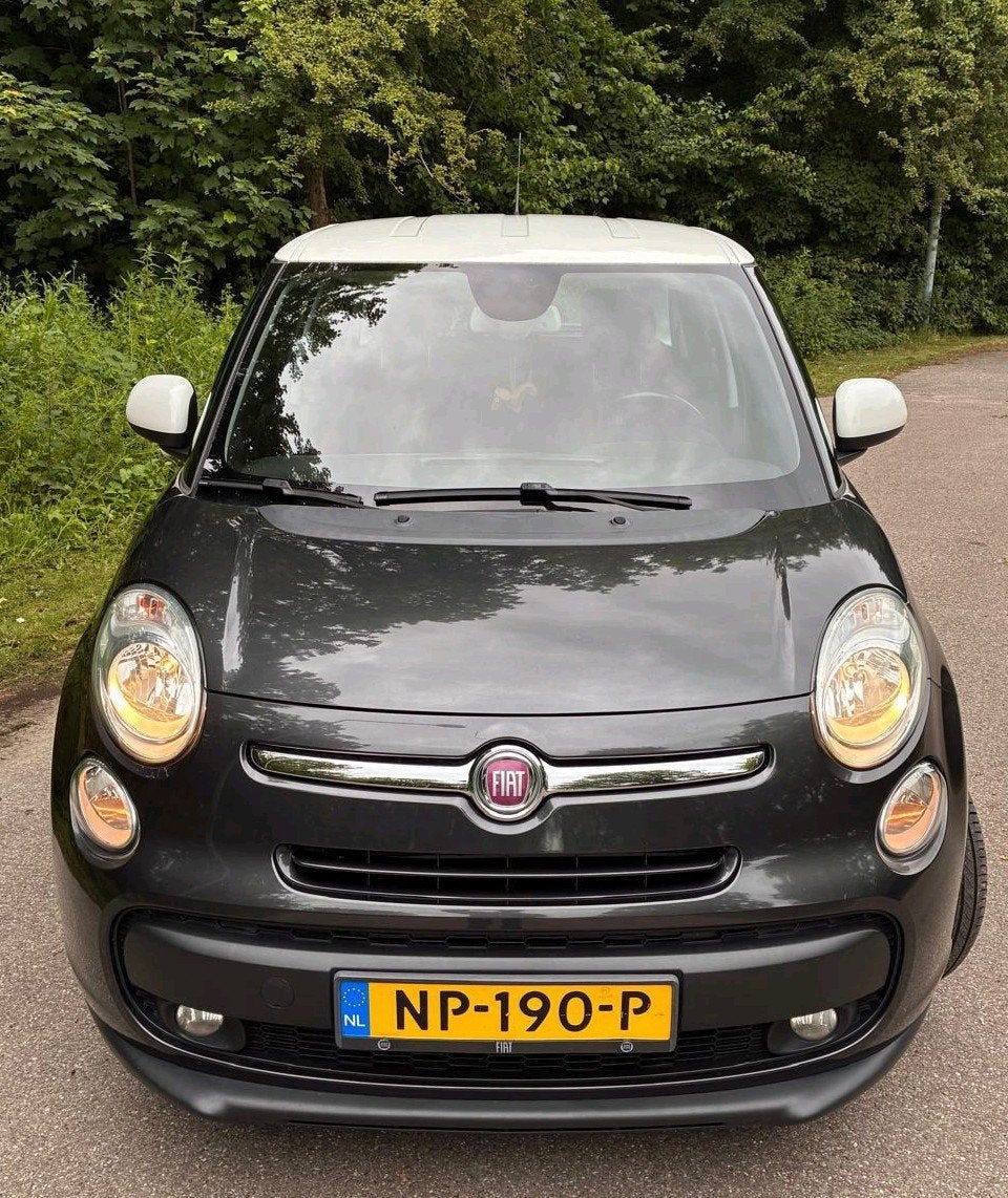 Fiat 500L 1.4 16V 2013 Grijs, Auto's, Fiat, Particulier, 500L, ABS, Airbags, Airconditioning, Automatische klimaatregeling, Bluetooth