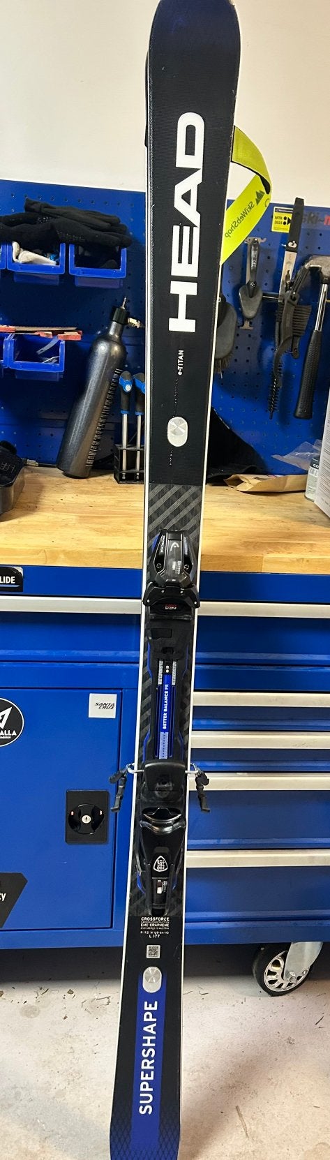 Te koop/ruil : ‘25 Head Supershape e-Titan 177/ voor eMagnum, Ophalen, 160 tot 180 cm, Zo goed als nieuw, Skiën