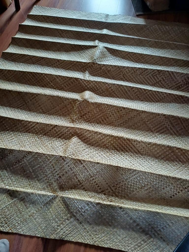 Gevlochten rieten mat, Ophalen, Minder dan 10 m², Parket