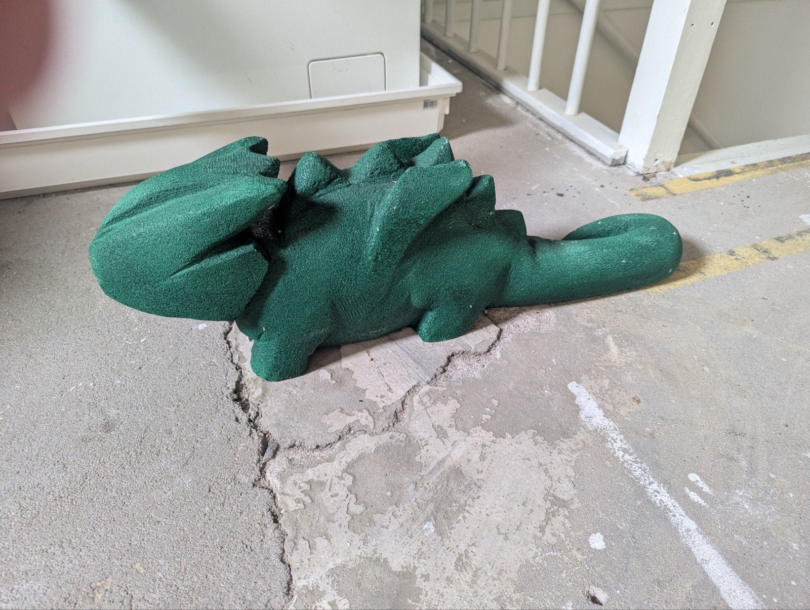Groene draak - 60cm lang, Ophalen, Gebruikt