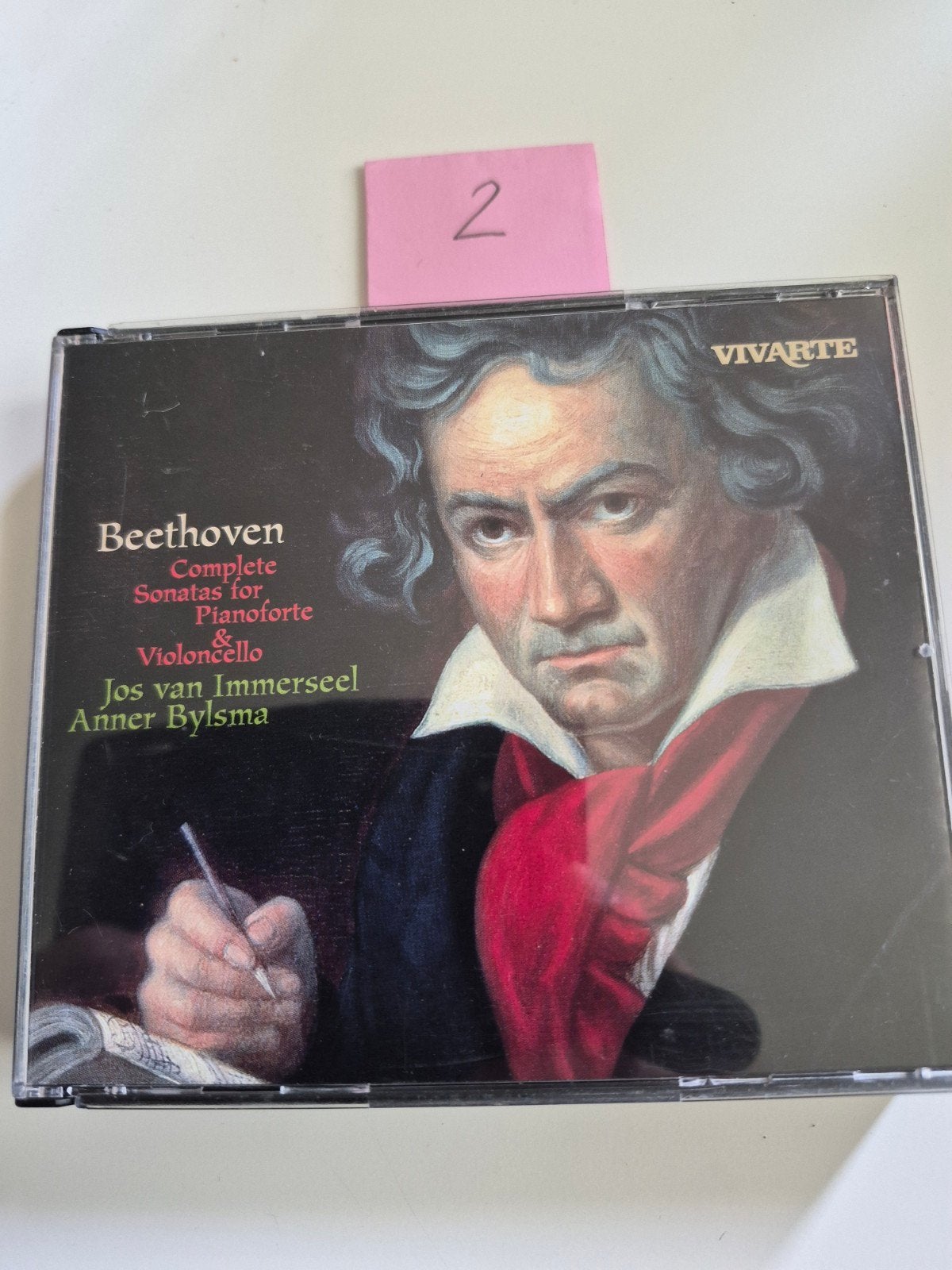 Beethoven: Complete Sonatas for Pianoforte & Violoncello 2CD, Ophalen of Verzenden, Classicisme, Album, Kamermuziek
