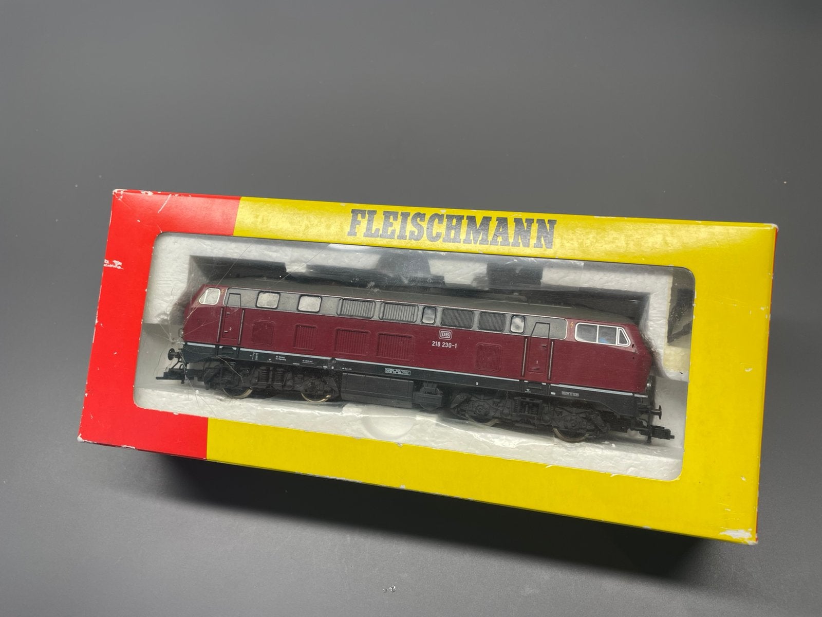 Fleischmann BR 218 digitaal, Hobby en Vrije tijd, Modeltreinen | H0, Zo goed als nieuw, Locomotief, Gelijkstroom, Fleischmann