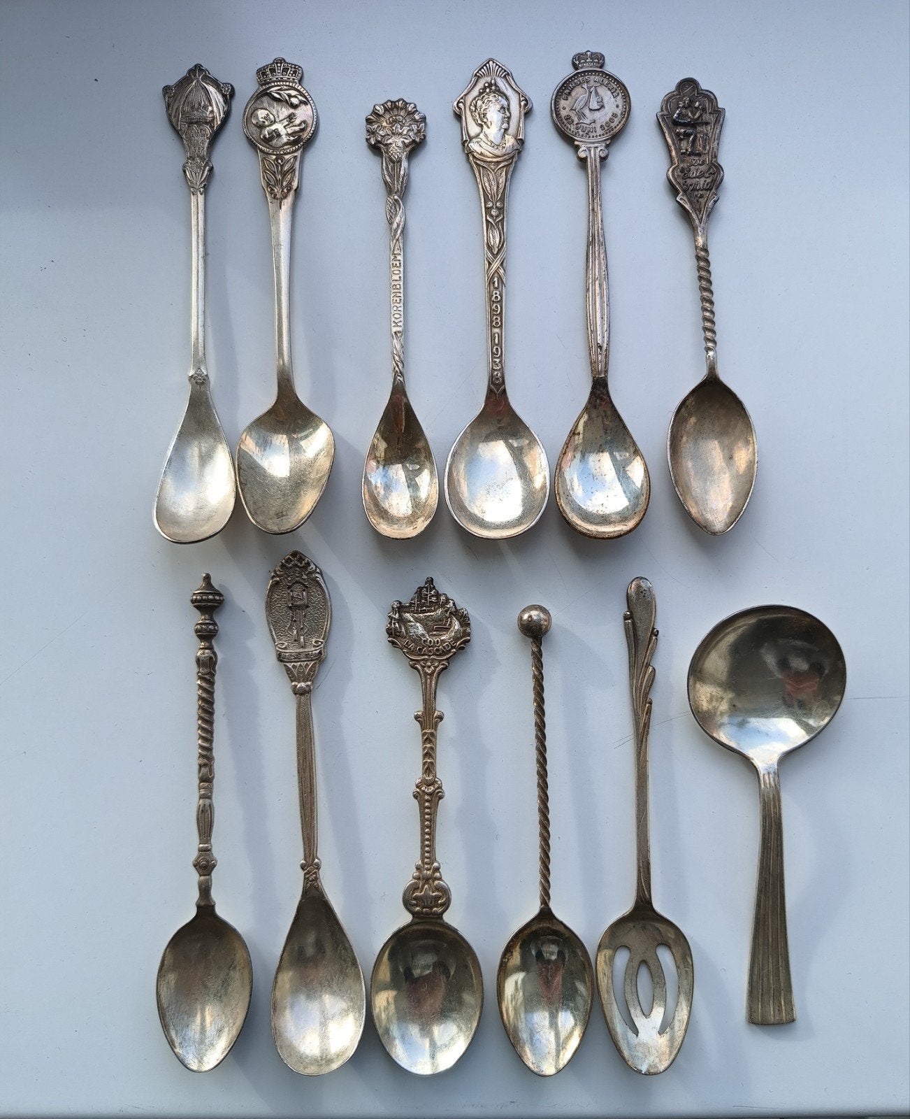 Collectie zilveren lepels, Antiek en Kunst, Ophalen of Verzenden