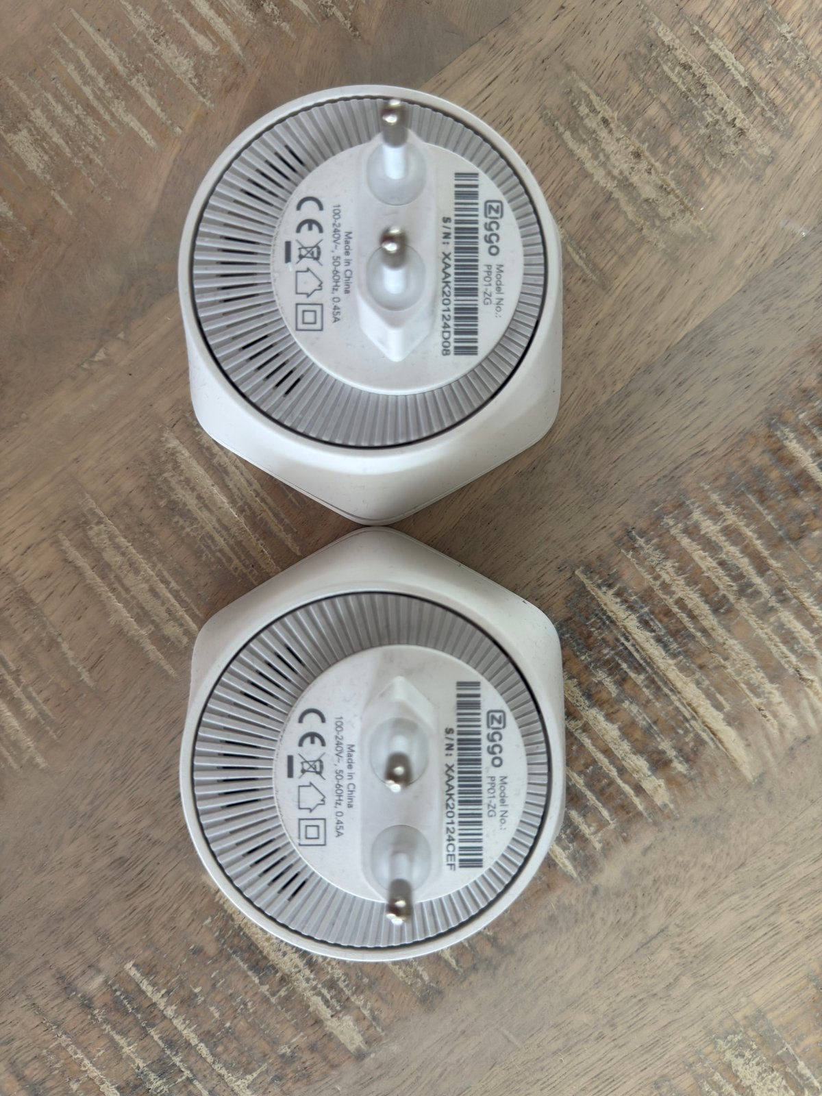 Ziggo SmartWifi pod PP01-ZG Wifi versterkers 2x, Ophalen of Verzenden, Gebruikt