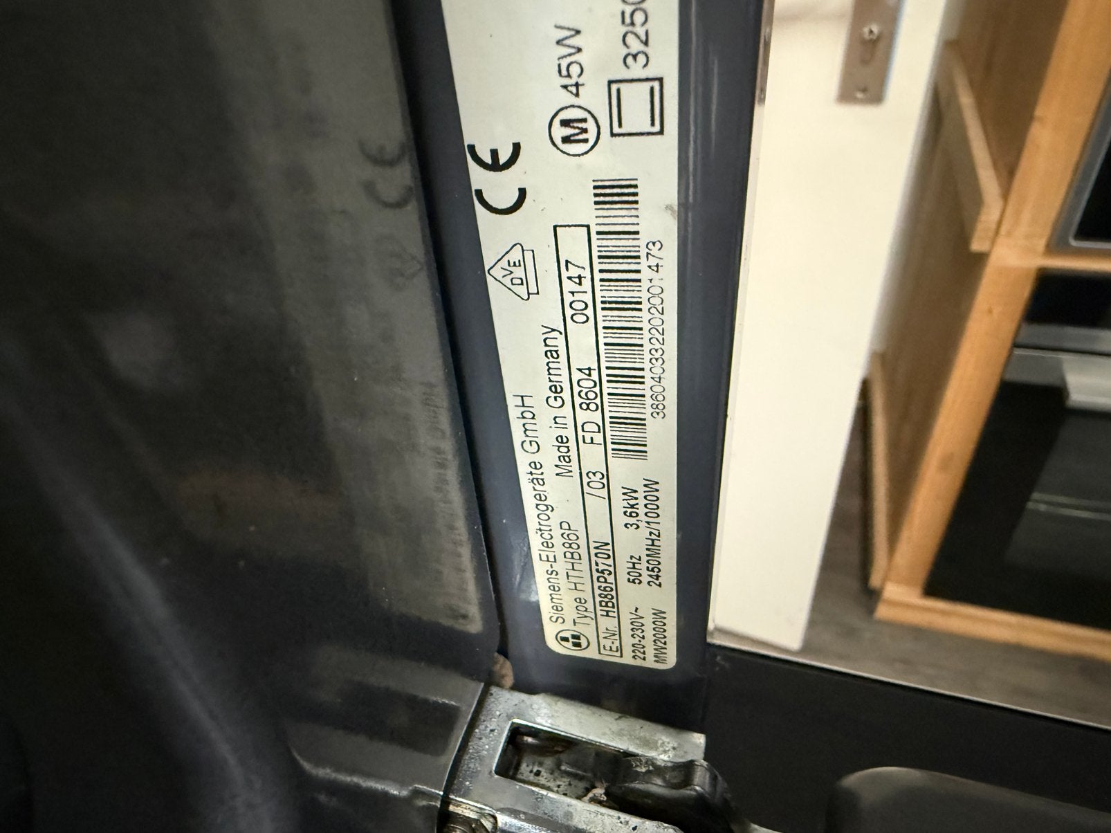 Siemens combimagnetron hb86p570n pyrolytisch, Ophalen, Postbus 259, Zo goed als nieuw, Bsh.nl@bshg.com