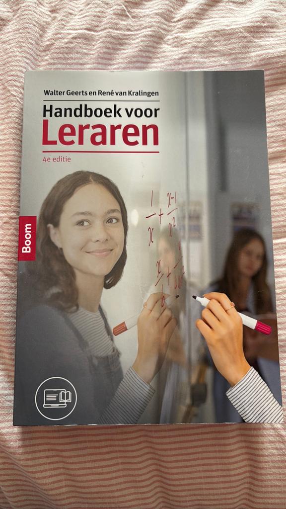 René van Kralingen - Handboek voor leraren, Sociale wetenschap, Nieuw, Ophalen of Verzenden, René van Kralingen; Walter Geerts
