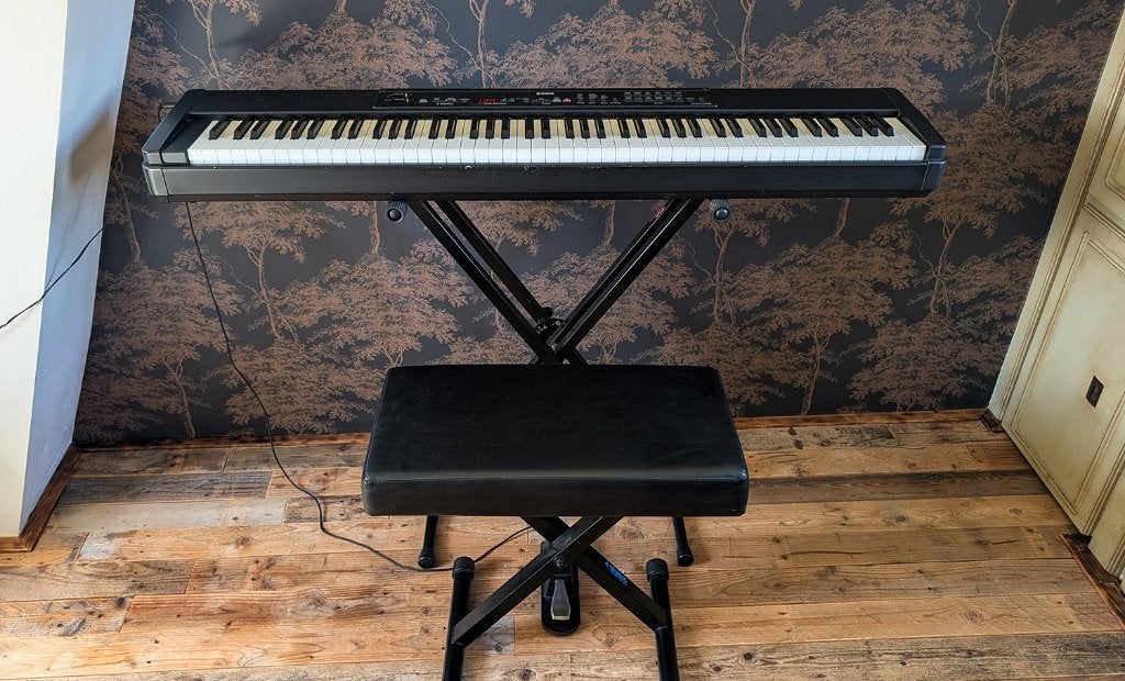 Yamaha P-80 Digitale Piano - Stagepiano, Ophalen, Gebruikt, Zwart