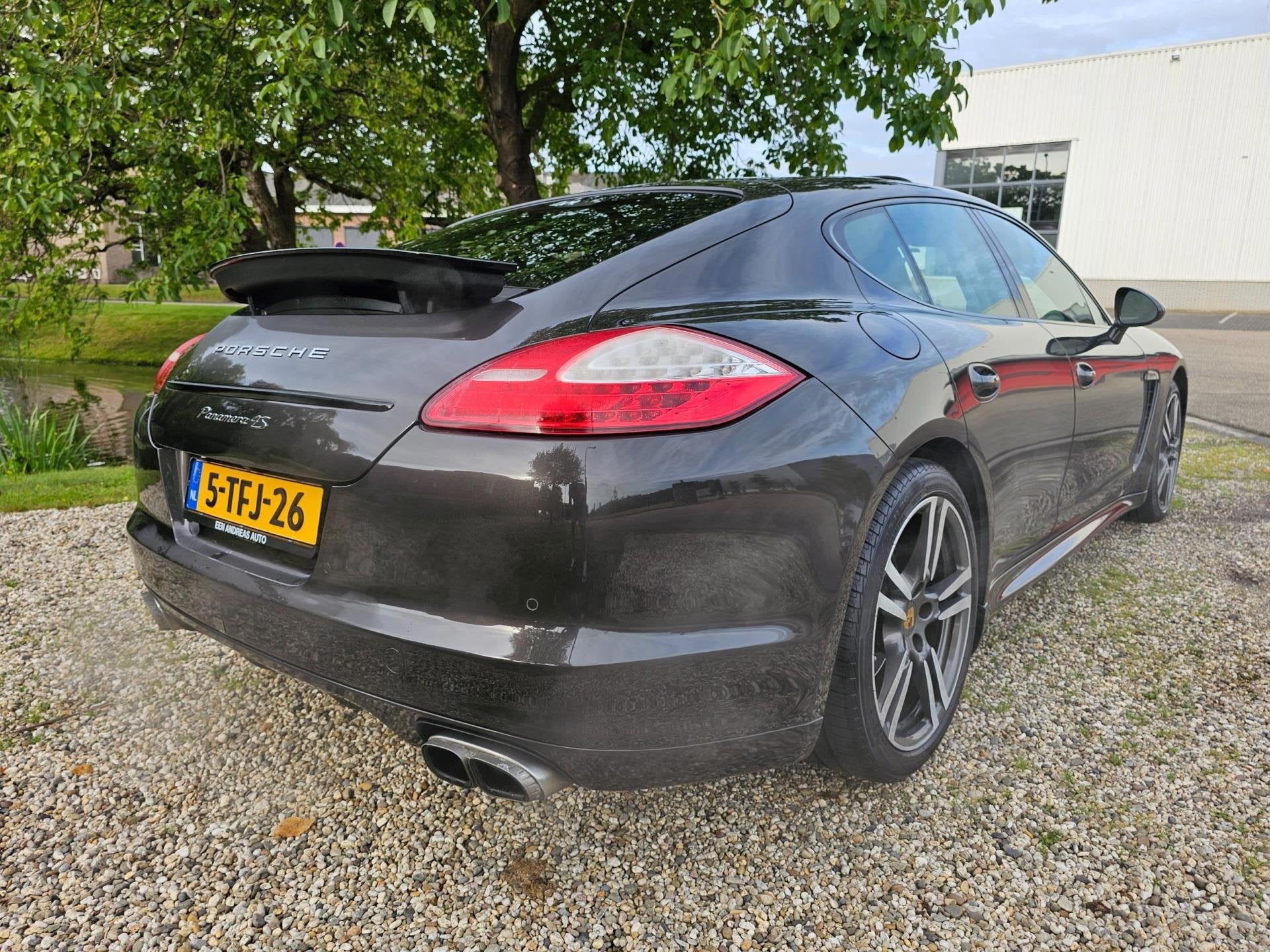 Porsche Panamera 4.8 4S DAK/leer/XENON/trekhaak, Auto's, Automaat, Euro 5, 8 cilinders, 4 stoelen