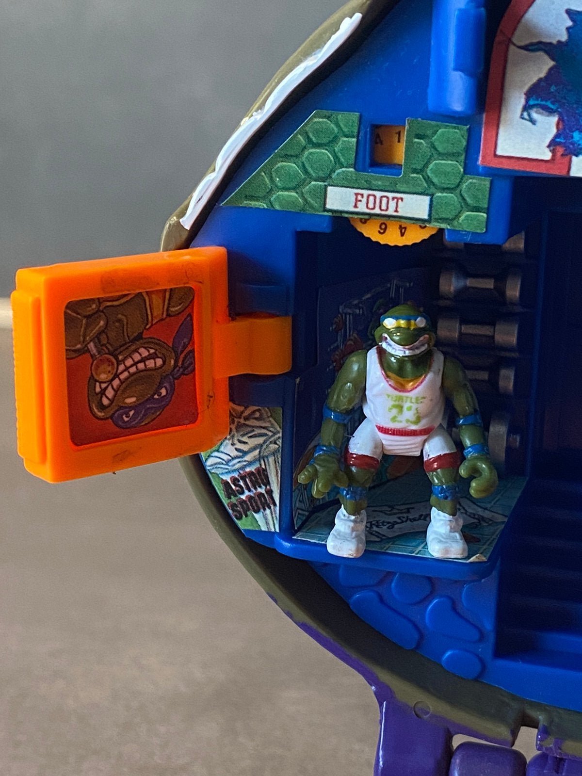 Tmnt Turtles: Mini Mutants Basketball playset - playmates, Ophalen of Verzenden, Gebruikt