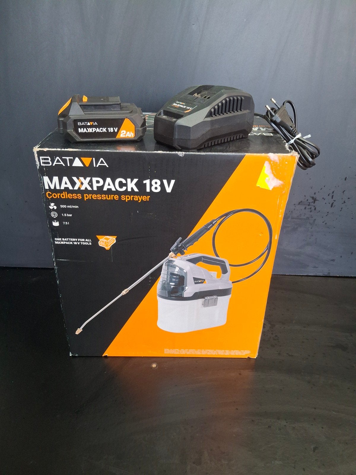 Batavia Maxxpack 18V Accu Drukspuit - Nieuw in doos, Batavia, Overige typen, Onbekend, Nieuw
