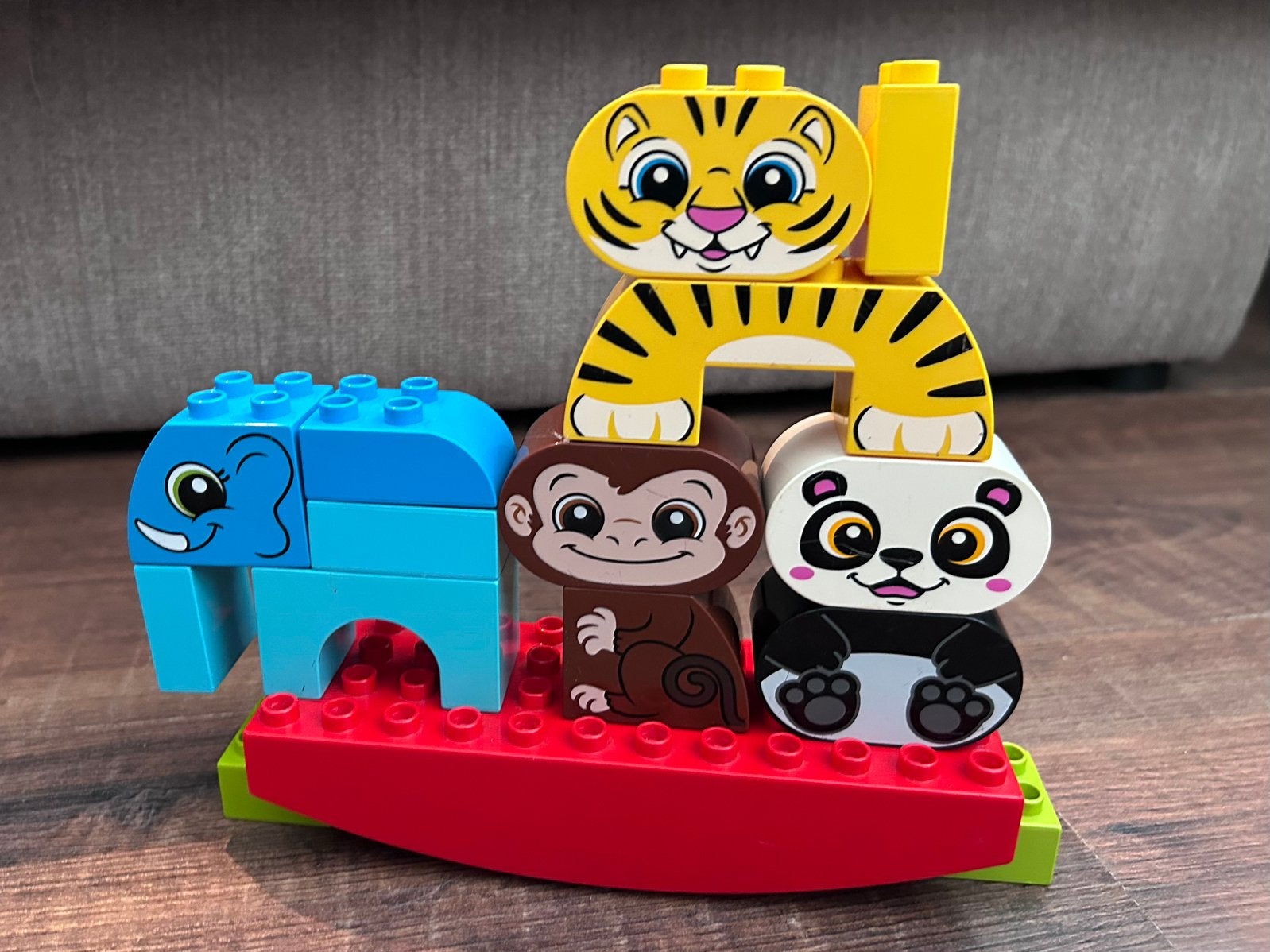 Lego Duplo Mijn eerste balancerende dieren #10884, Compleet, Overige thema's, Ophalen of Verzenden, Zo goed als nieuw