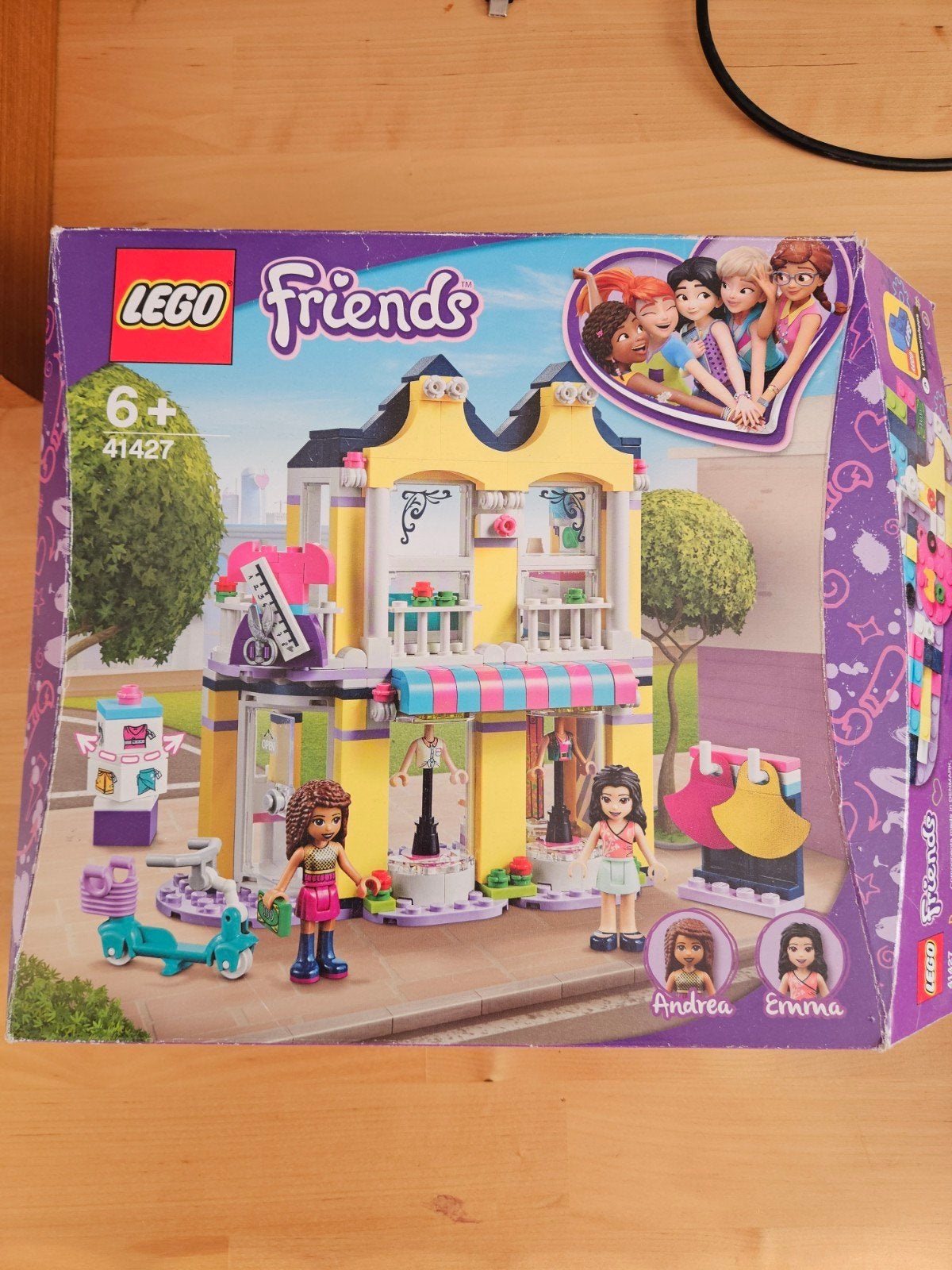 LEGO Friends 41427 Emma's Fashion Shop, Ophalen of Verzenden, Zo goed als nieuw