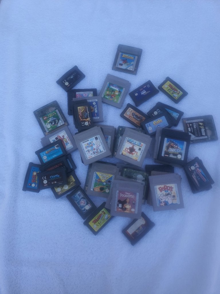 gameboy collectie, Spelcomputers en Games, Games | Nintendo Game Boy, Avontuur en Actie, Gebruikt, Verzenden, 1 speler