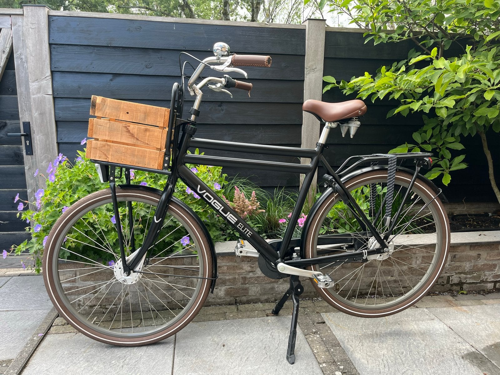 Vogue Elite herenfiets zo goed als nieuw, 53 tot 56 cm, Versnellingen, Zo goed als nieuw, Trommelrem