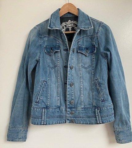 Gave spijkerjas Il Dolce maat M 5.50 va 4.95, Maat 38/40 (M), Blauw, Ophalen of Verzenden, Zo goed als nieuw