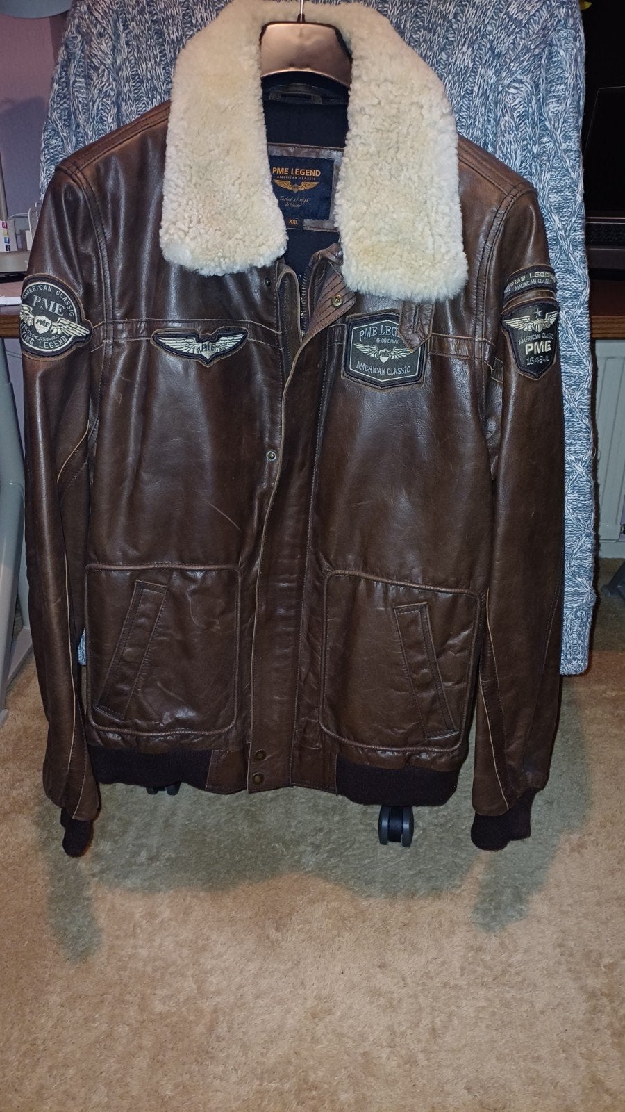 PME Legend winterjas, Bruin, Overige maten, Ophalen of Verzenden, Zo goed als nieuw