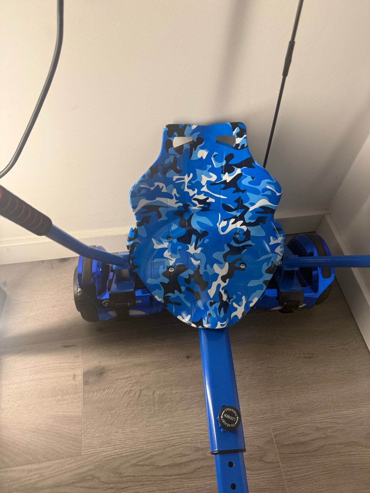 Hover Kart Blauw Camouflage - Zo goed als nieuw, Ophalen, Zo goed als nieuw