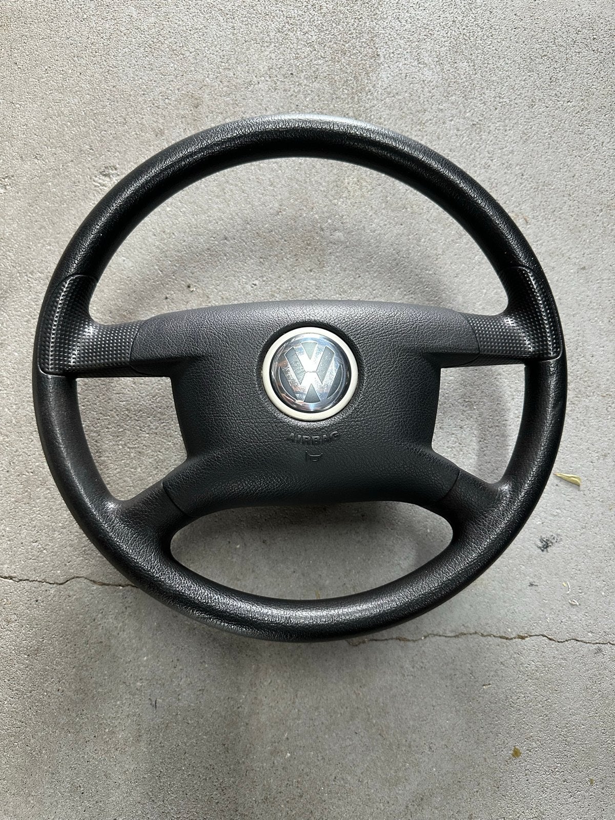 Origineel VW stuur met airbag voor Transporter, Auto-onderdelen, Besturing, Ophalen of Verzenden, Gebruikt, Volkswagen
