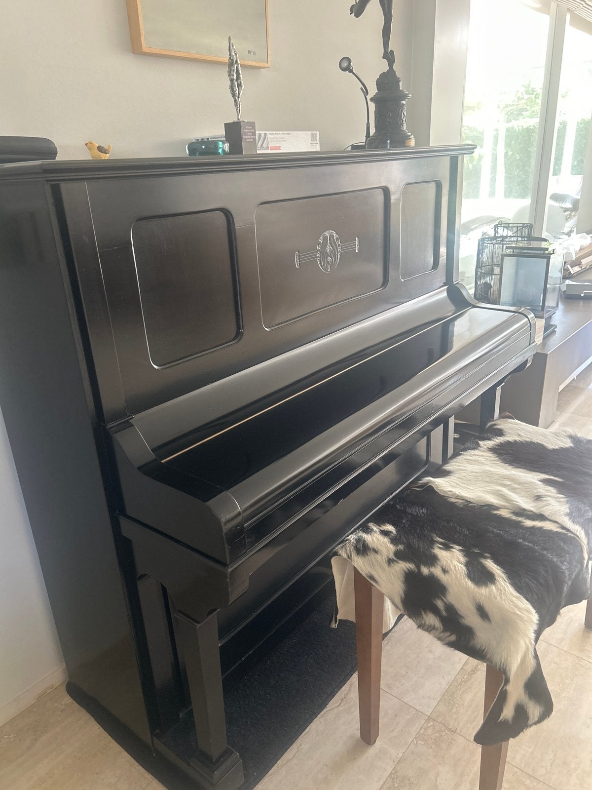Steinbach Piano - Moet gestemd worden, Ophalen, Gebruikt, Zwart, Piano