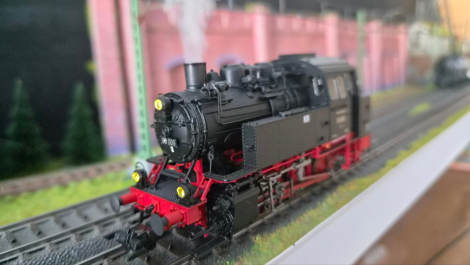 ESU Dampflok BR80 009 Ep.IV DC/AC mit Sound Rauch, Hobby en Vrije tijd, Overige merken, Locomotief, Gelijkstroom of Wisselstroom