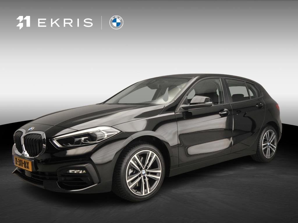BMW 1 Serie 5-deurs 116i | Handbak ! | LED | Navigatie | Cli, Auto's, 12 maanden, Stof, Gebruikt, Zwart