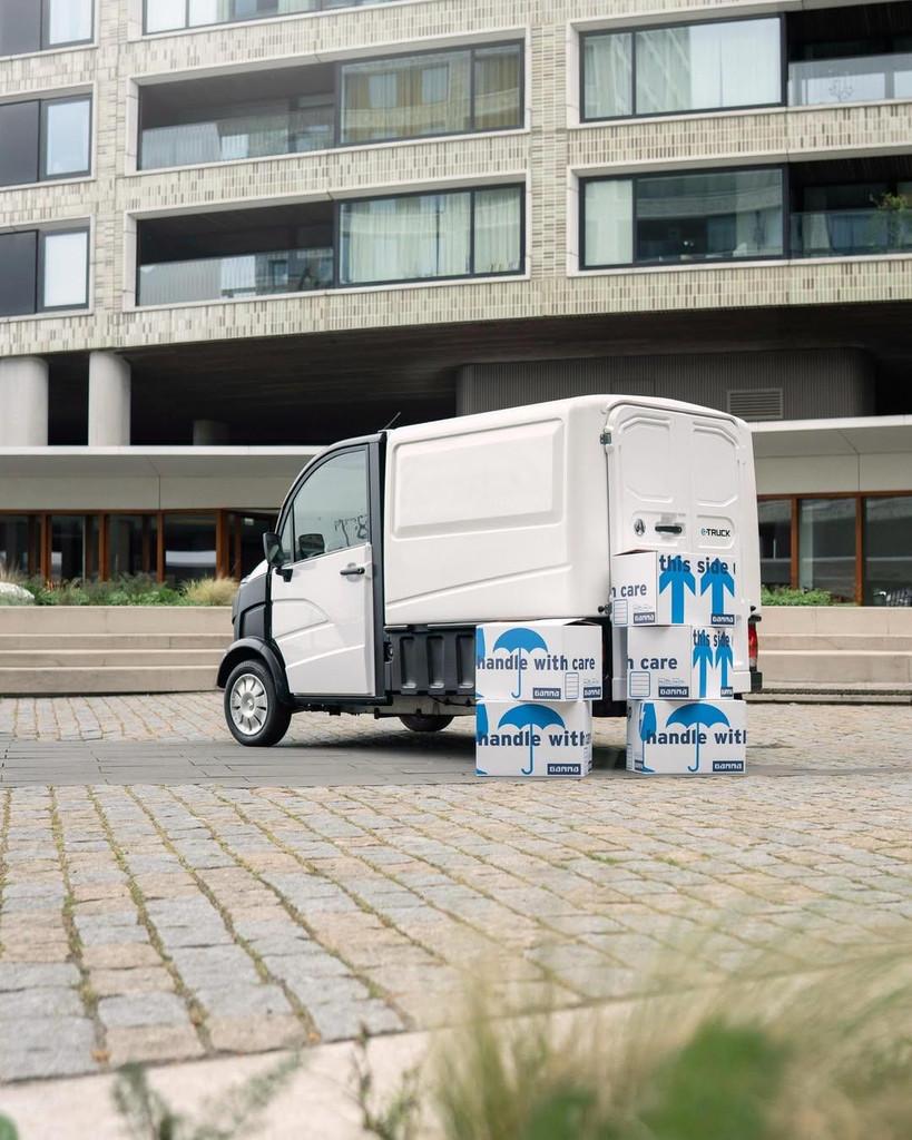 Aixam Brommobiel E-TRUCK VAN 45km logistiek, cargo delivery, Diversen, Gebruikt, Overige merken