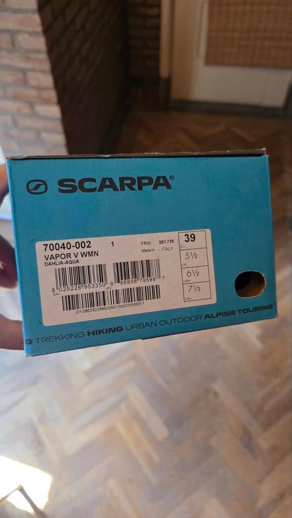 Scarpa Vapor V WMN Klimschoenen - Maat 39, Ophalen of Verzenden
