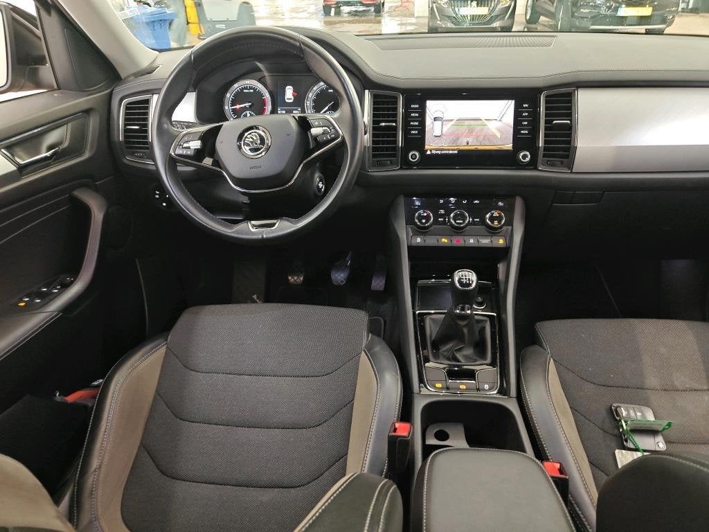 Skoda Kodiaq 1.5 TSI Business Edition 7p 1e Eigenaar | Volle, Auto's, Voorwielaandrijving, 4 cilinders, 150 pk, Zwart